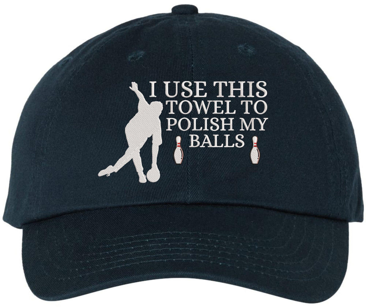 Funny Bowling Hats “Bowling With My Homies” Embroidered Dad Hat for Bowlers Baseball Cap