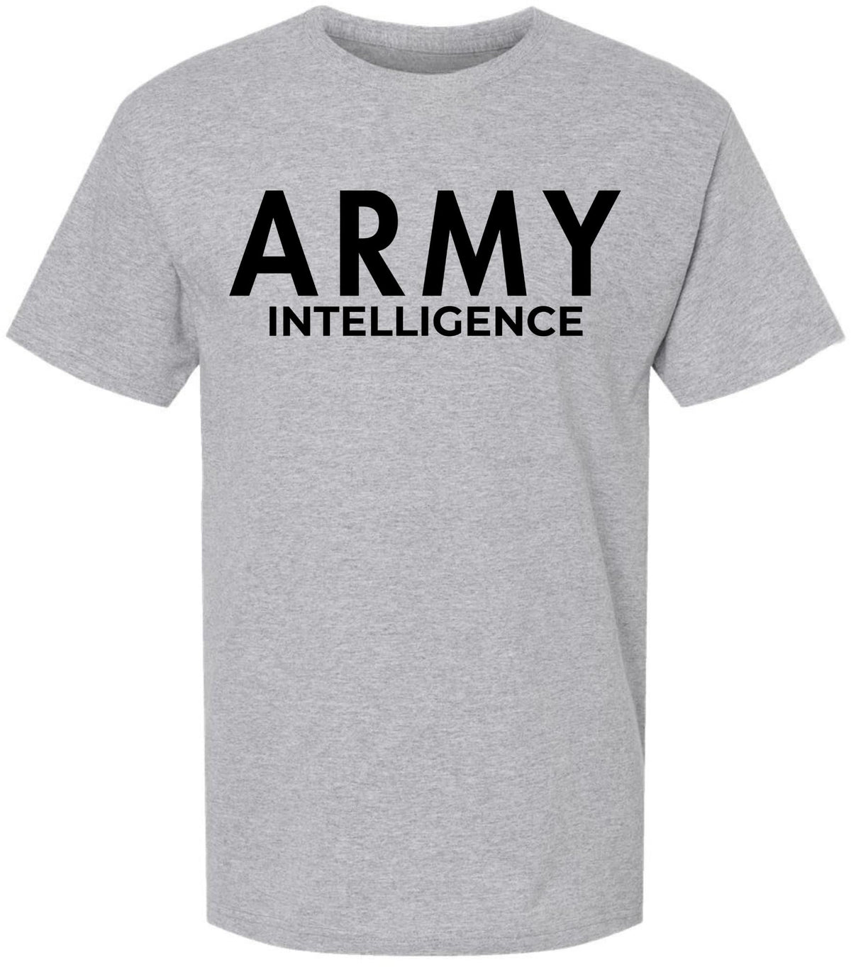 Army Intelligence T-Shirt | U.S. Military Intelligence Team Tee | Short Sleeve Gym & Fitness Athletic PT Shirt
