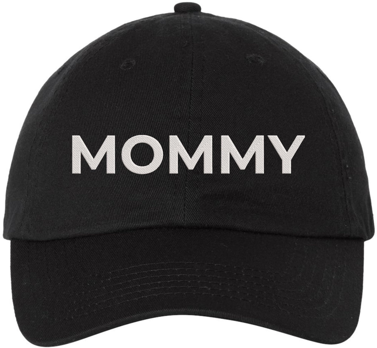 Mommy Embroidered Baseball Hat | 100% Cotton Bold Dad Cap Casual Mother's Day Gift for Mom