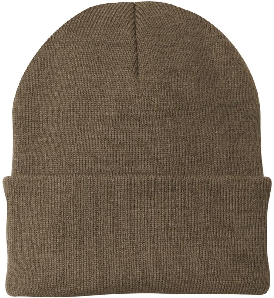 3 Pack Acrylic Beanie Watch Caps, Warm Knit Skull Cap for Men & Women, Blanks Soft Winter Hats