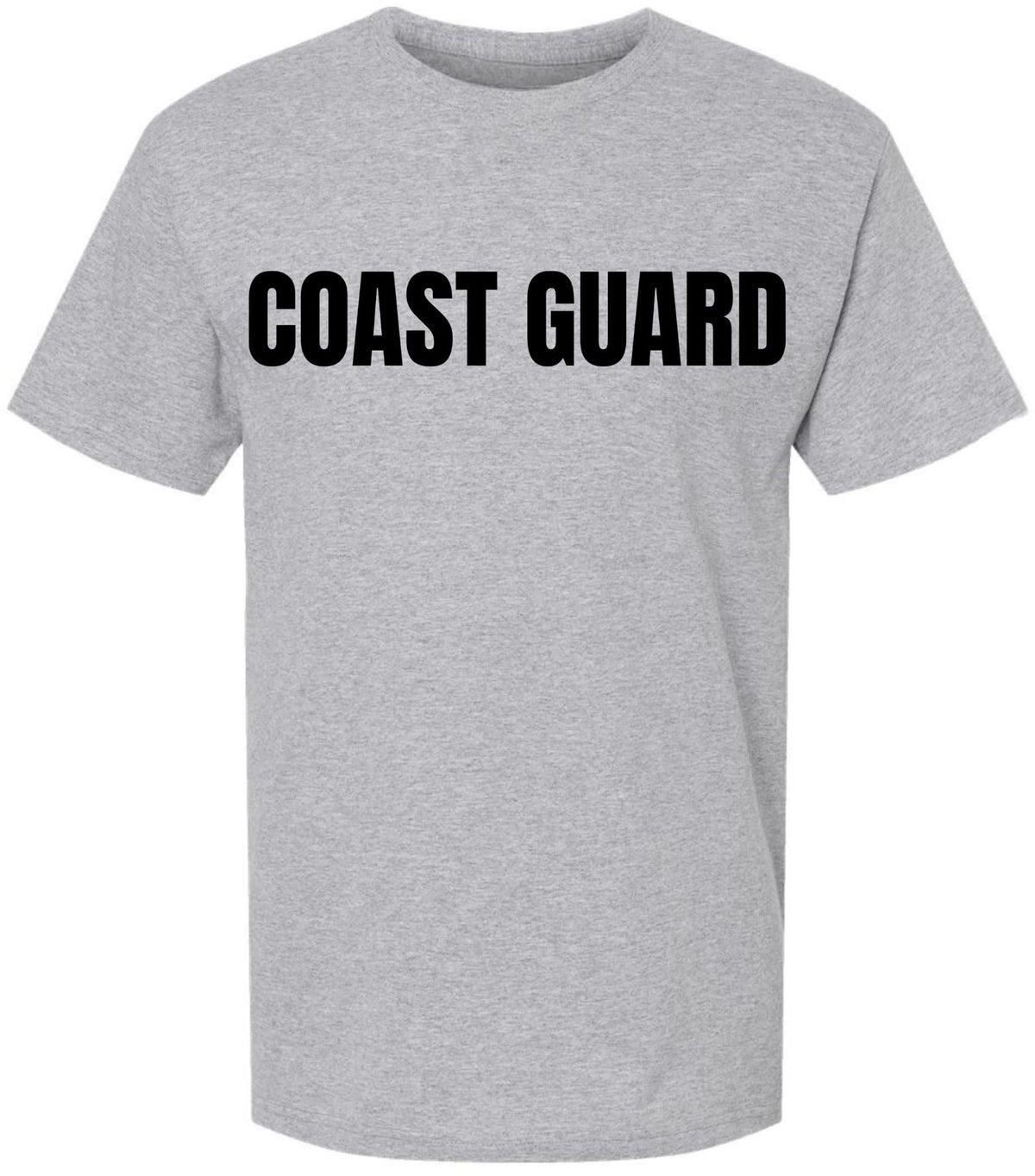 Coast Guard T-Shirt | US Physical Training PT Team Gym Workout Double Sided Printed Tee Shirt