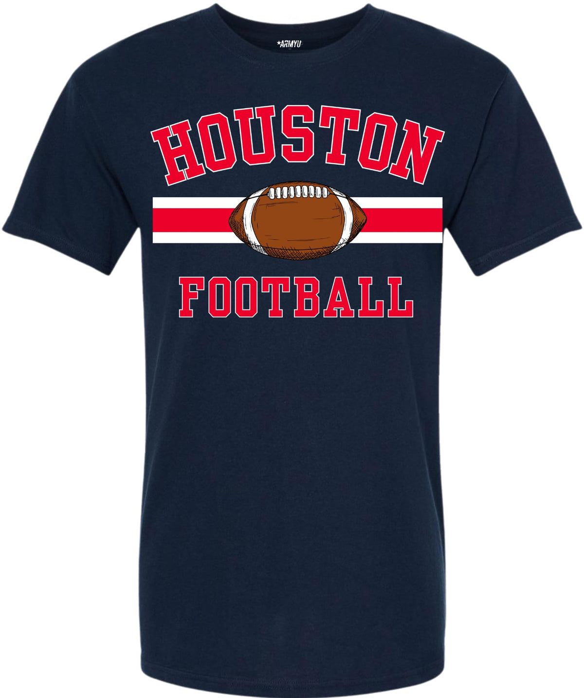 National Football US City League Teams Short Sleeve T-Shirt | USA City Printed Sports Fan Gameday Watching Tee Shirt