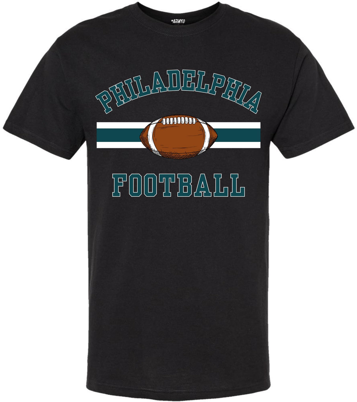 National Football US City League Teams Short Sleeve T-Shirt | USA City Printed Sports Fan Gameday Watching Tee Shirt