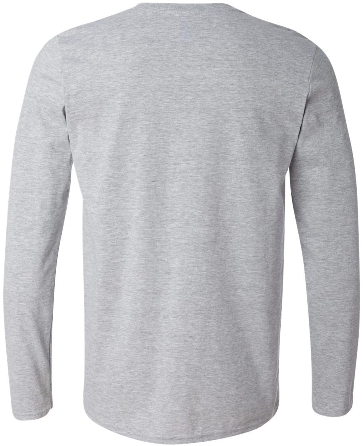 SHHHH No One Cares Printed Long Sleeve T-Shirt | Sarcastic Funny Casual Slogan Crewneck Shirt for Men & Women