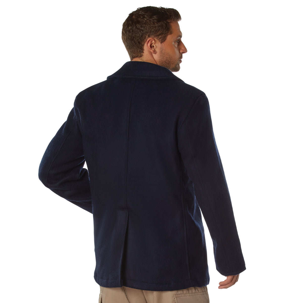 Navy Blue - US Navy Sailor Winter Pea Coat - Wool