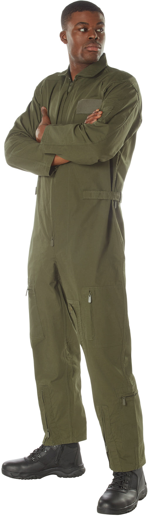 Olive Drab - Tactical Flight Suit US Air Force Style Pilots Coveralls