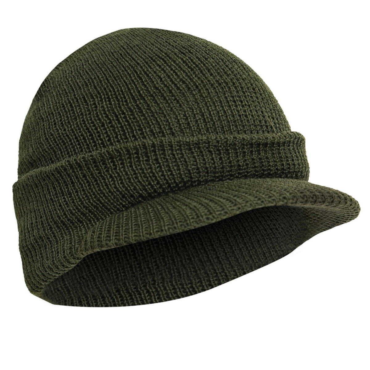Olive Drab - Genuine GI Jeep Cap - Wool USA Made
