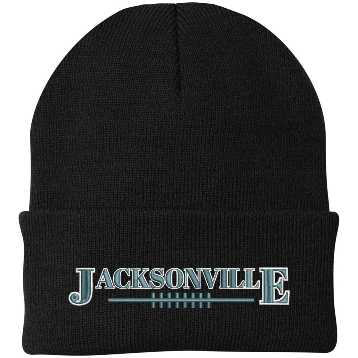 USA Football League City Embroidered Beanie National US Footballs Colors Game Day Winter Warm Watch Cap