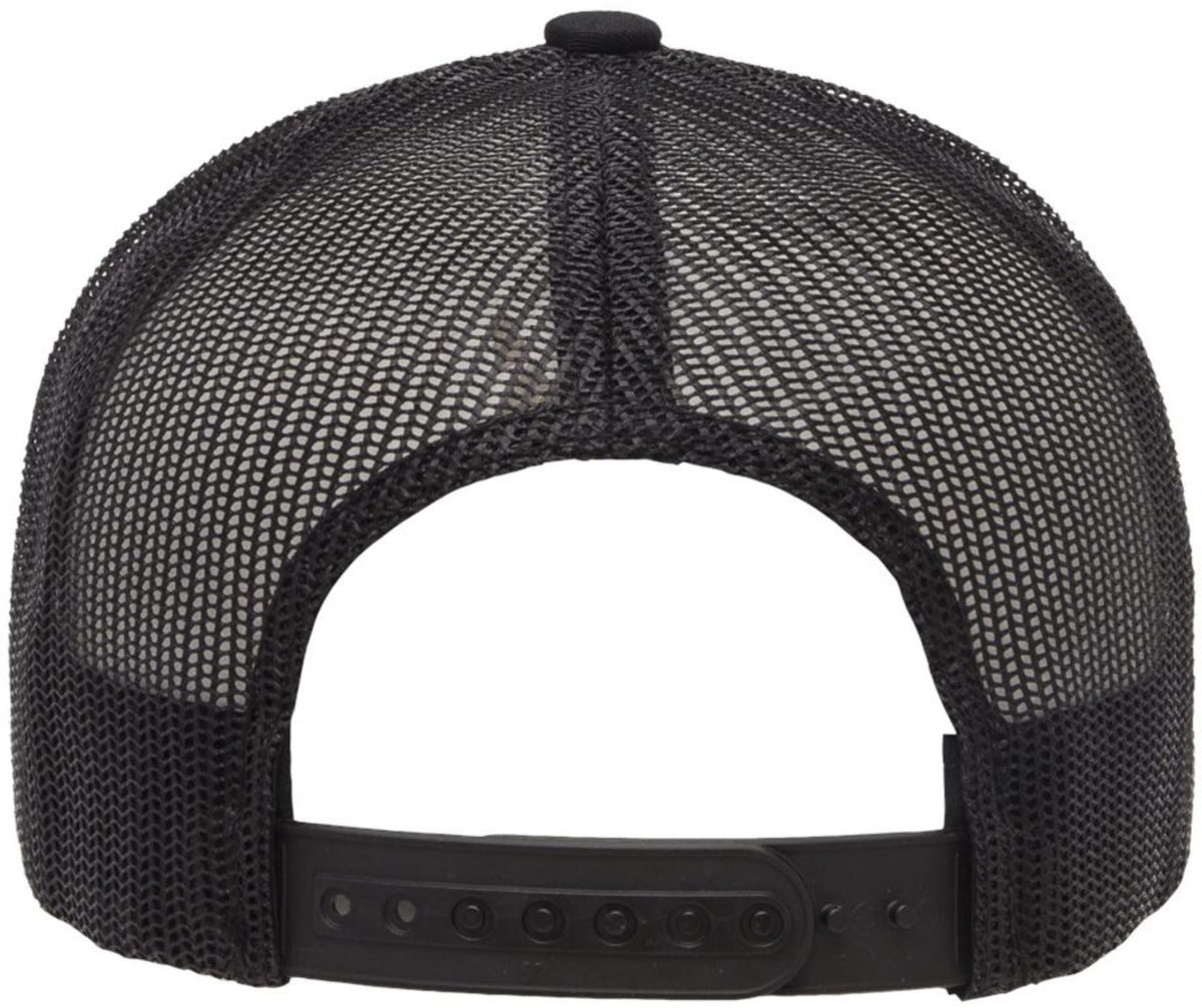Embroidered Trucker Hat Mesh Snapback Cap Skull UFO Jolly Roger Hops Leaf Design