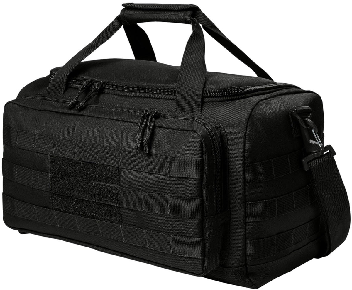 Tactical Gear MOLLE Carry Bag, Durable 600D Polyester, Patch-Ready & Padded Strap, Medium Size