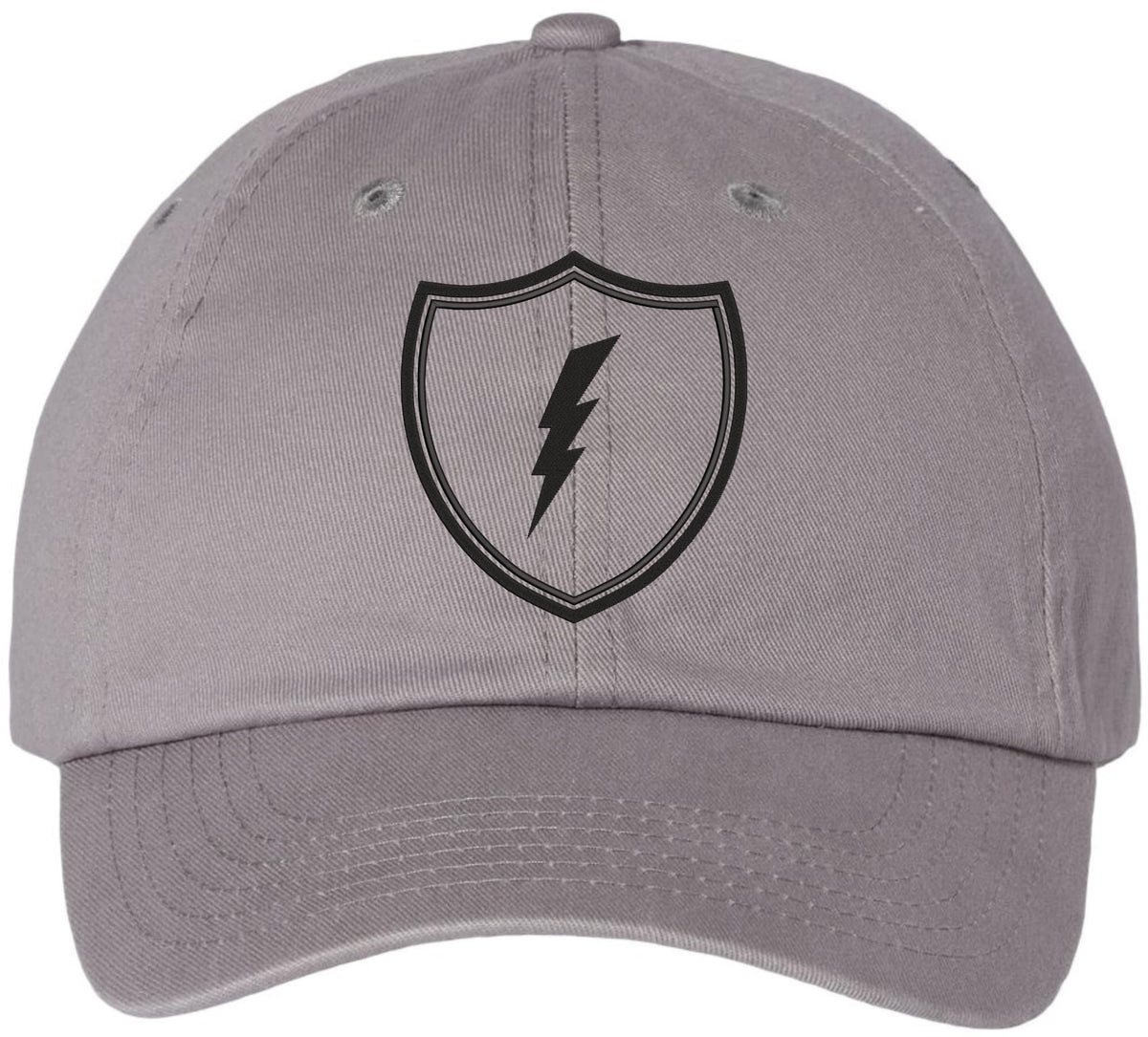 Shield Lightning Bolt Embroidered Baseball Cap USA Military Inspired Tactical Adjustable Dad Hat