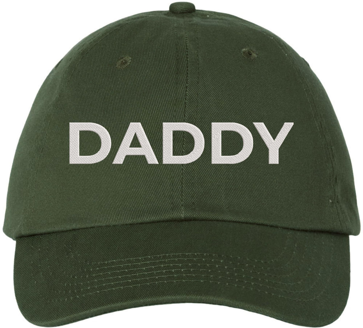 Daddy Embroidered Dad Hat | 100% Cotton Adjustable Baseball Cap | Casual Father's Day Hat for Dad