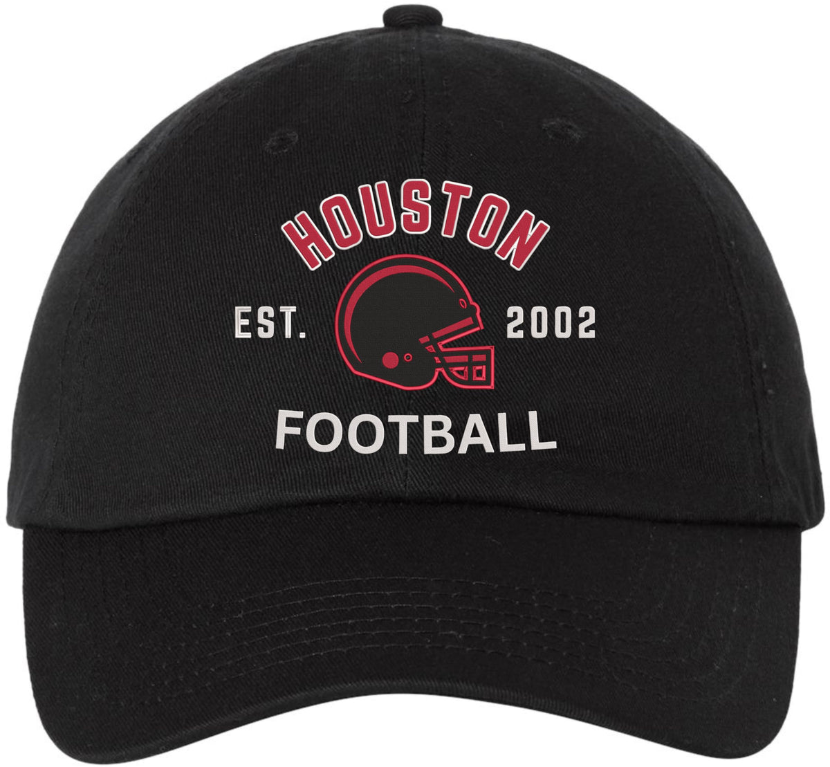 Football Team Dad Hat USA Embroidered Cotton Cap Adjustable Buckle National League Color Helmet Fan Hat