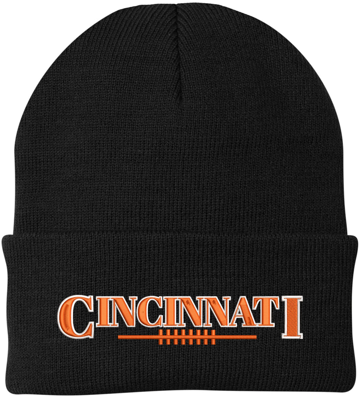 USA Football League City Embroidered Beanie National US Footballs Colors Game Day Winter Warm Watch Cap