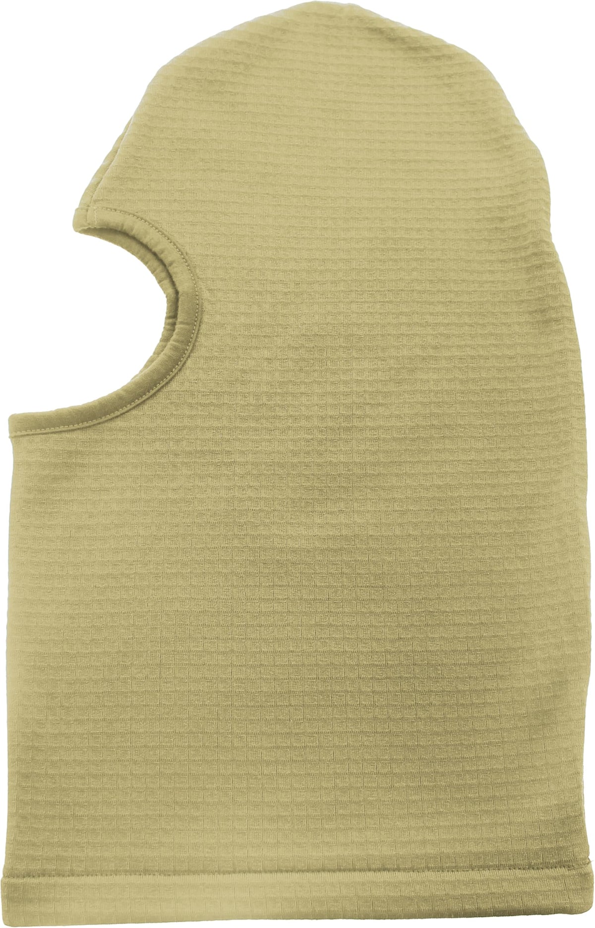 Tactical Waffle Knit Balaclava, One-Hole Face Mask, ECWCS Cold Weather Head Cover - Gen II Grid Fleece