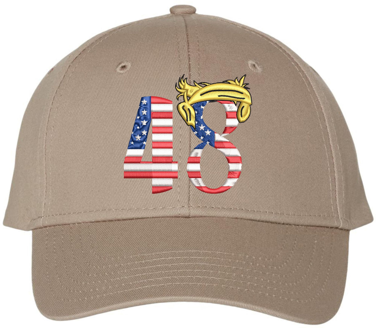 48th USA President Embroidered Baseball Cap | Republican Red White Blue Support 48 Hat