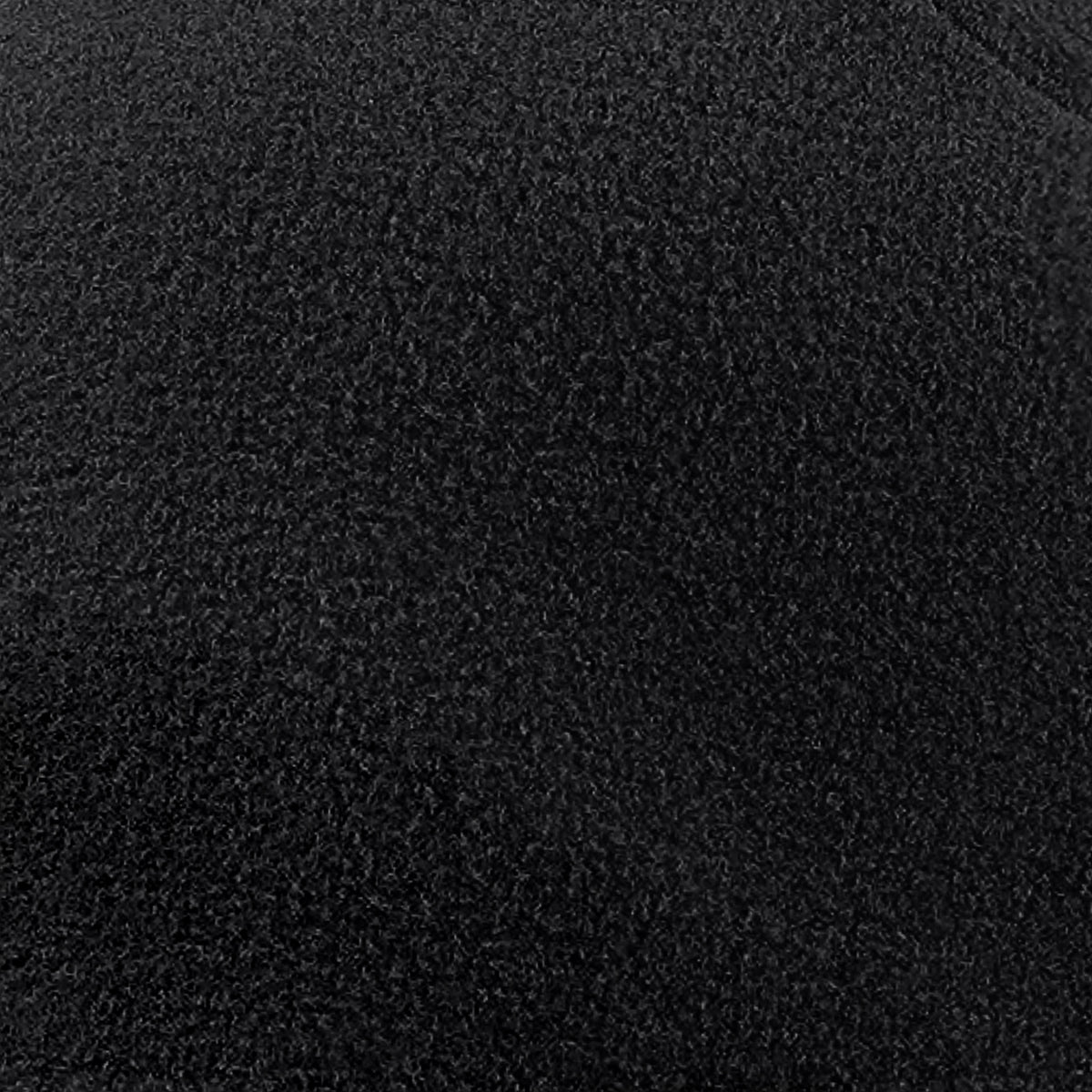 Black - Polar Fleece Watch Cap Tactical Large Skull Watchman Beanie