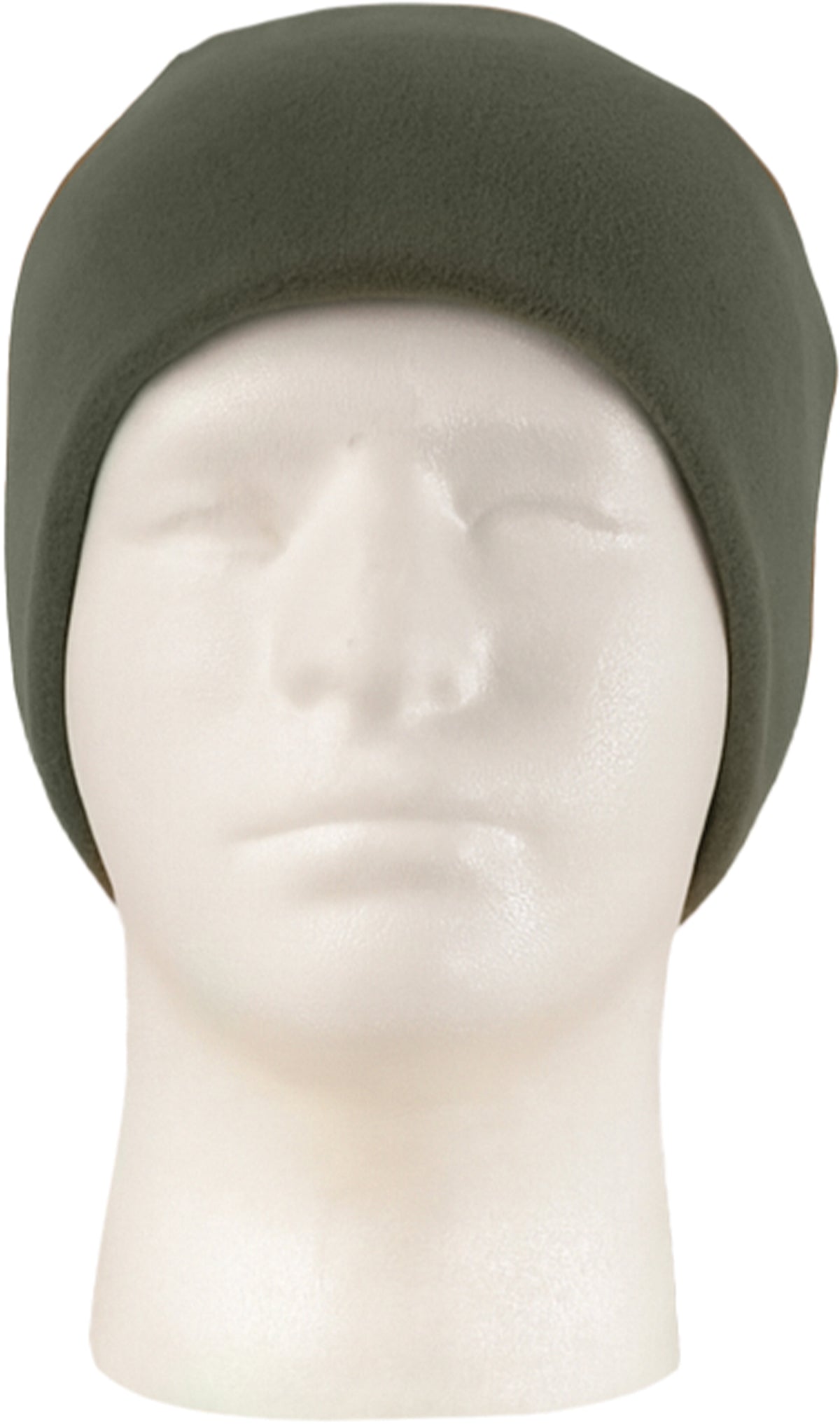 Foliage Green - Polar Fleece Watch Cap Tactical Large Skull Watchman Beanie