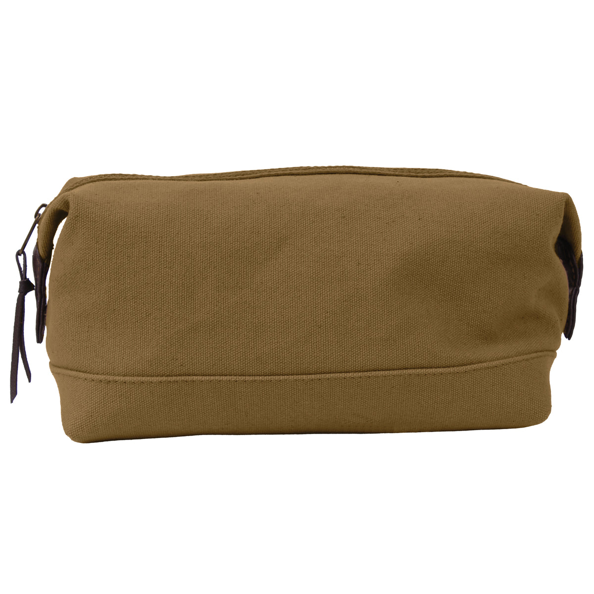 Coyote Brown - Canvas & Leather Travel Kit