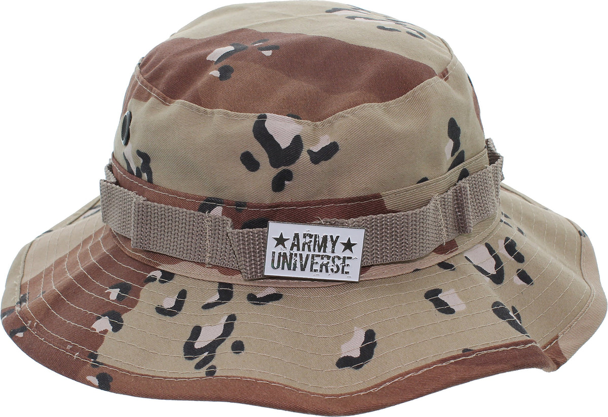 Tactical Boonie Hat Military Bucket Cap Camo Digital or Solid Wide Brim Sun Fishing Bush Booney Hunting Headwear