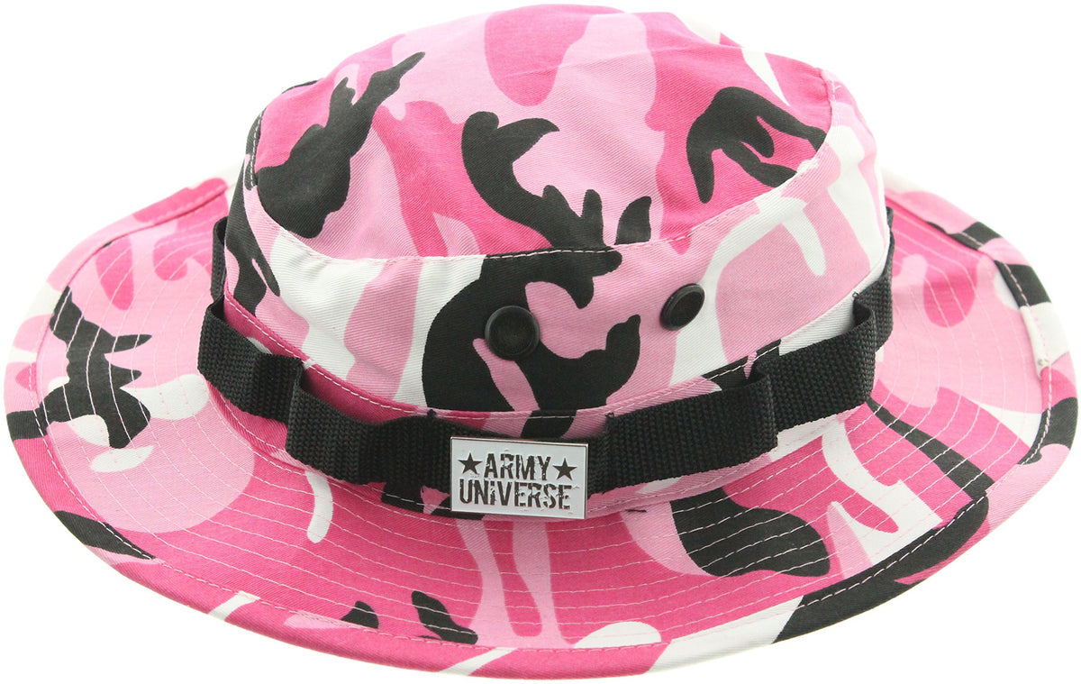 Tactical Boonie Hat Military Bucket Cap Camo Digital or Solid Wide Brim Sun Fishing Bush Booney Hunting Headwear