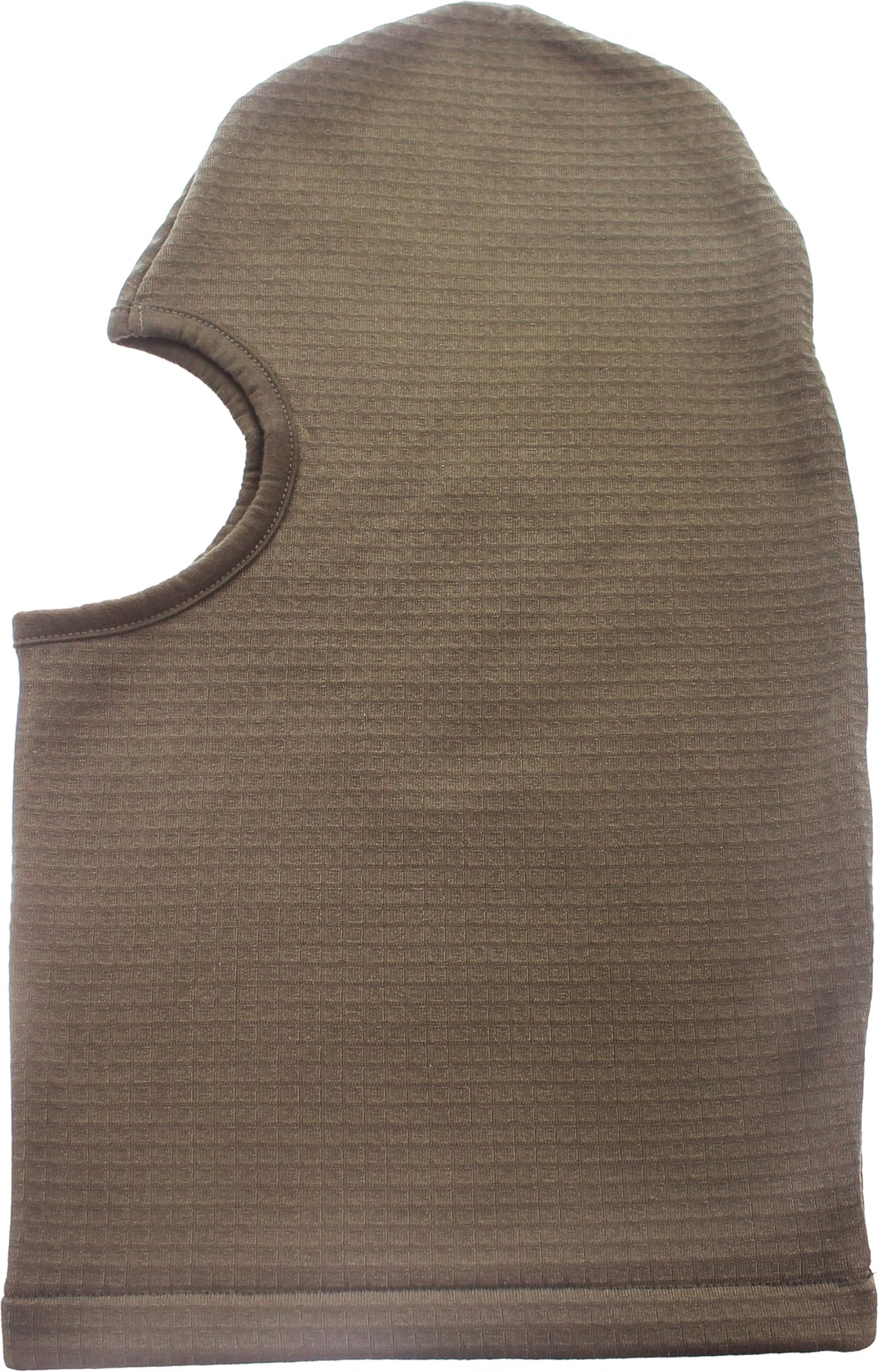 Tactical Waffle Knit Balaclava, One-Hole Face Mask, ECWCS Cold Weather Head Cover - Gen II Grid Fleece