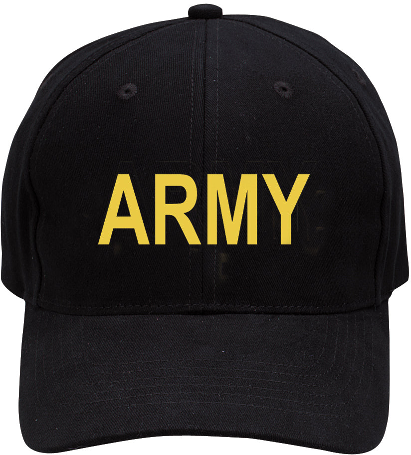 Black - ARMY Adjustable Cap