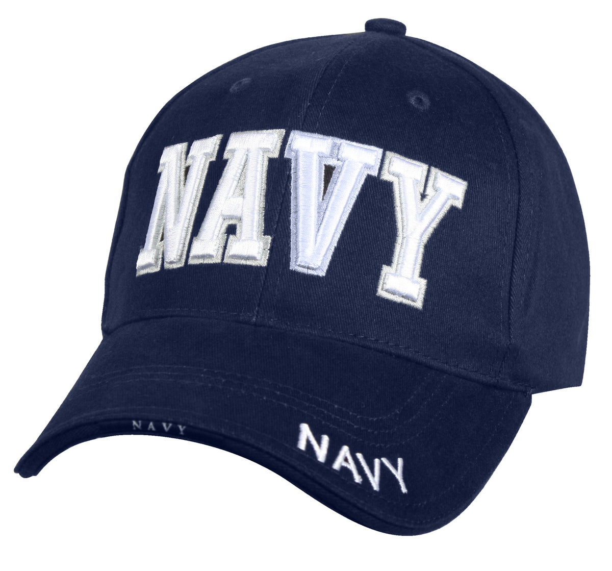Navy Blue - NAVY Deluxe Adjustable Military Cap