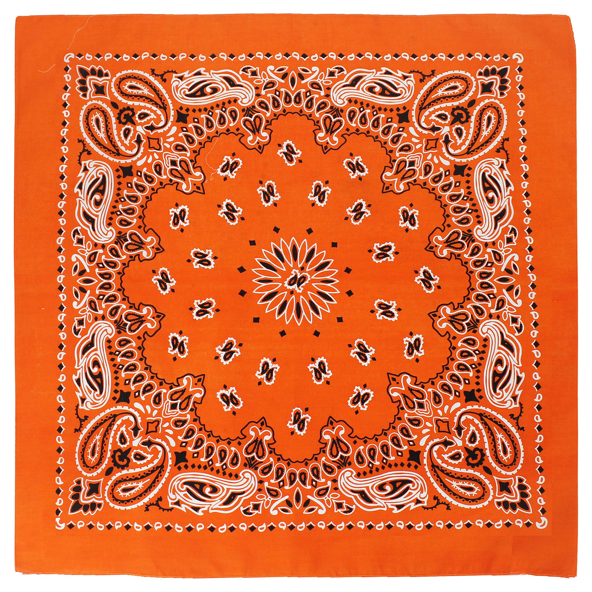 Trainmen Paisley 27" Jumbo Military Bandana Head Scarf Do-rag 100% Cotton Bandanna Face Cover 3-Pack