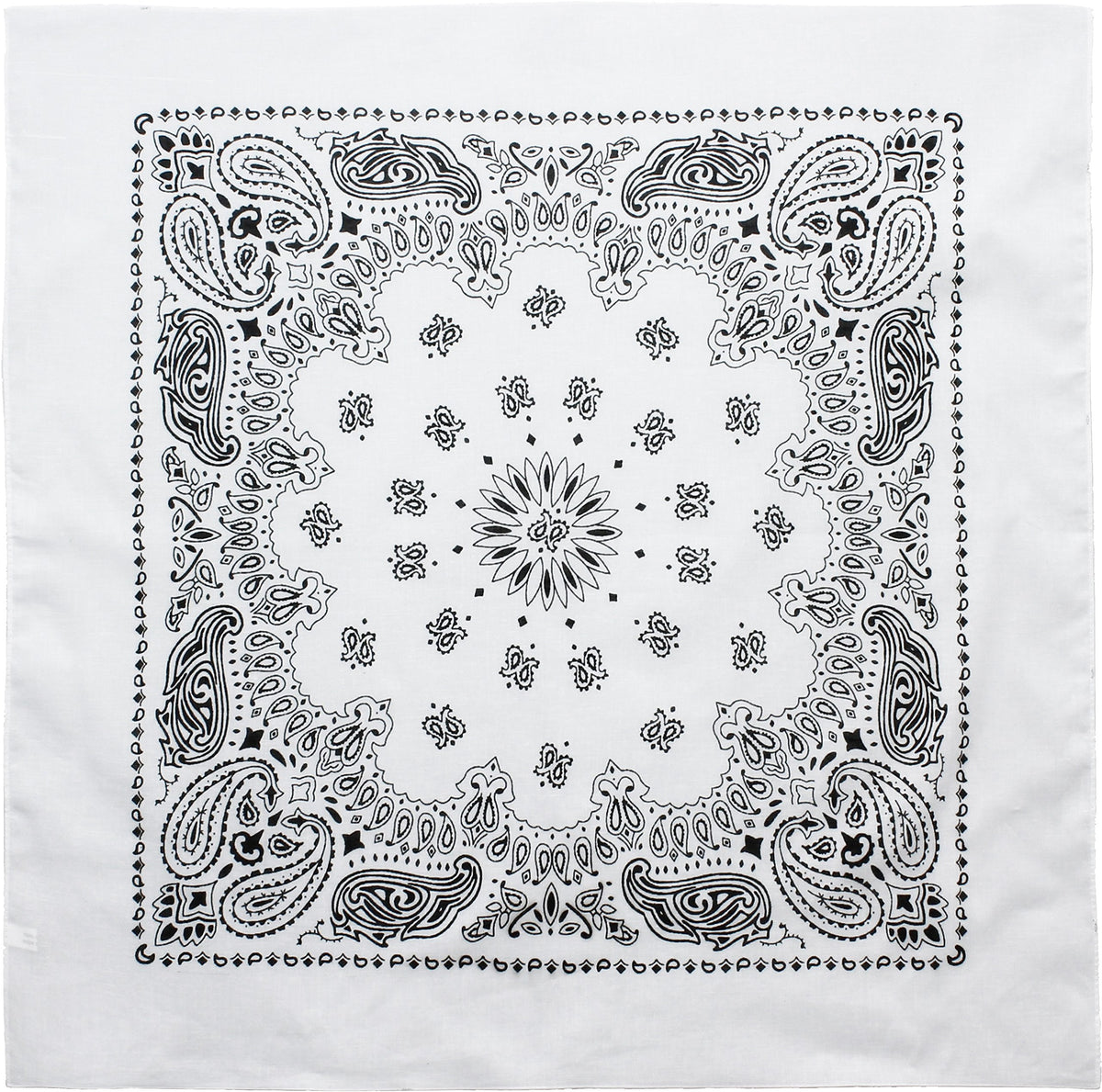 Trainmen Paisley 27" Jumbo Military Bandana Head Scarf Do-rag 100% Cotton Bandanna Face Cover 6-Pack