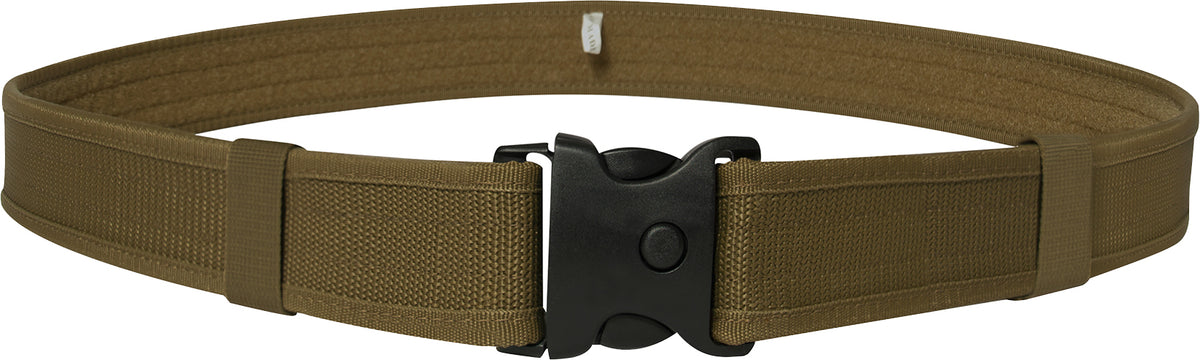 Coyote Brown - Deluxe Triple Retention Duty Belt