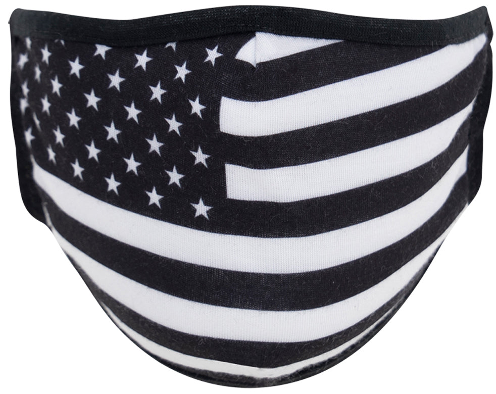 US Flag Reusable 3 Layer Facemask