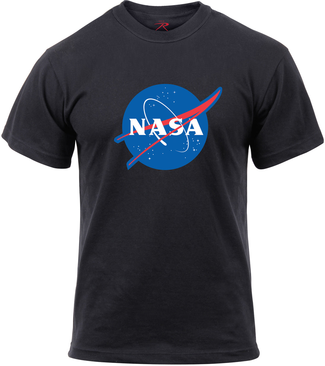 Black - NASA Space Logo T-Shirt Authentic Official Meatball Tee