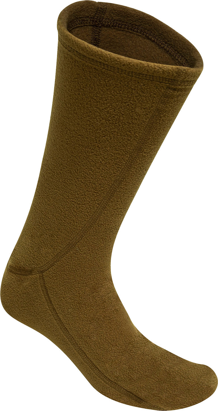 Coyote Brown Polar Fleece Boot Liners