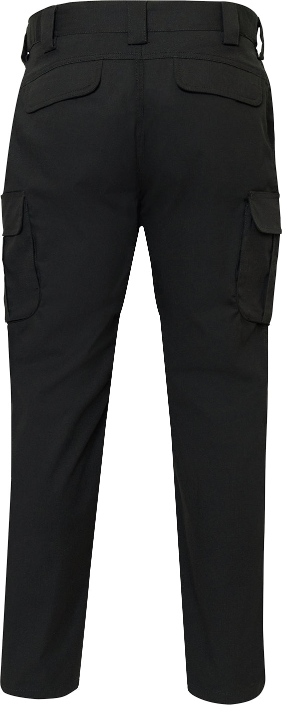 Black - Tactical 10-8 Lightweight Field Pants - Poly Cotton Spandex Rip-Stop - Zipper Fly