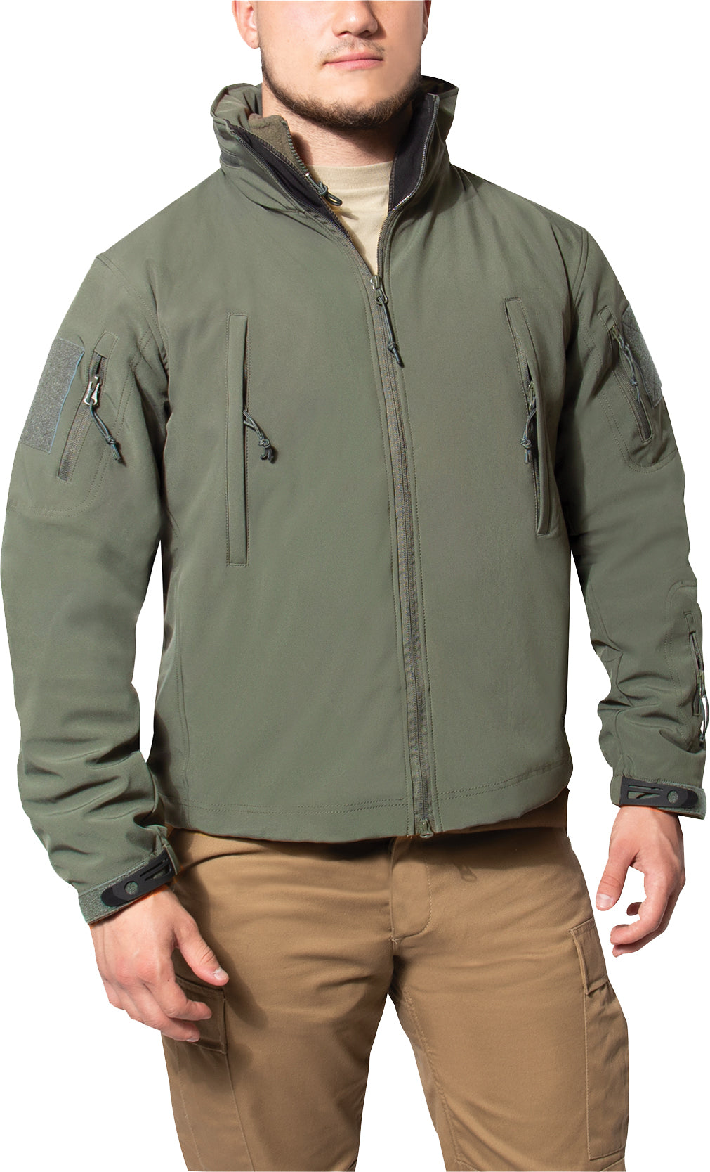 Olive Drab 3-in-1 Spec Ops Soft Shell Jacket
