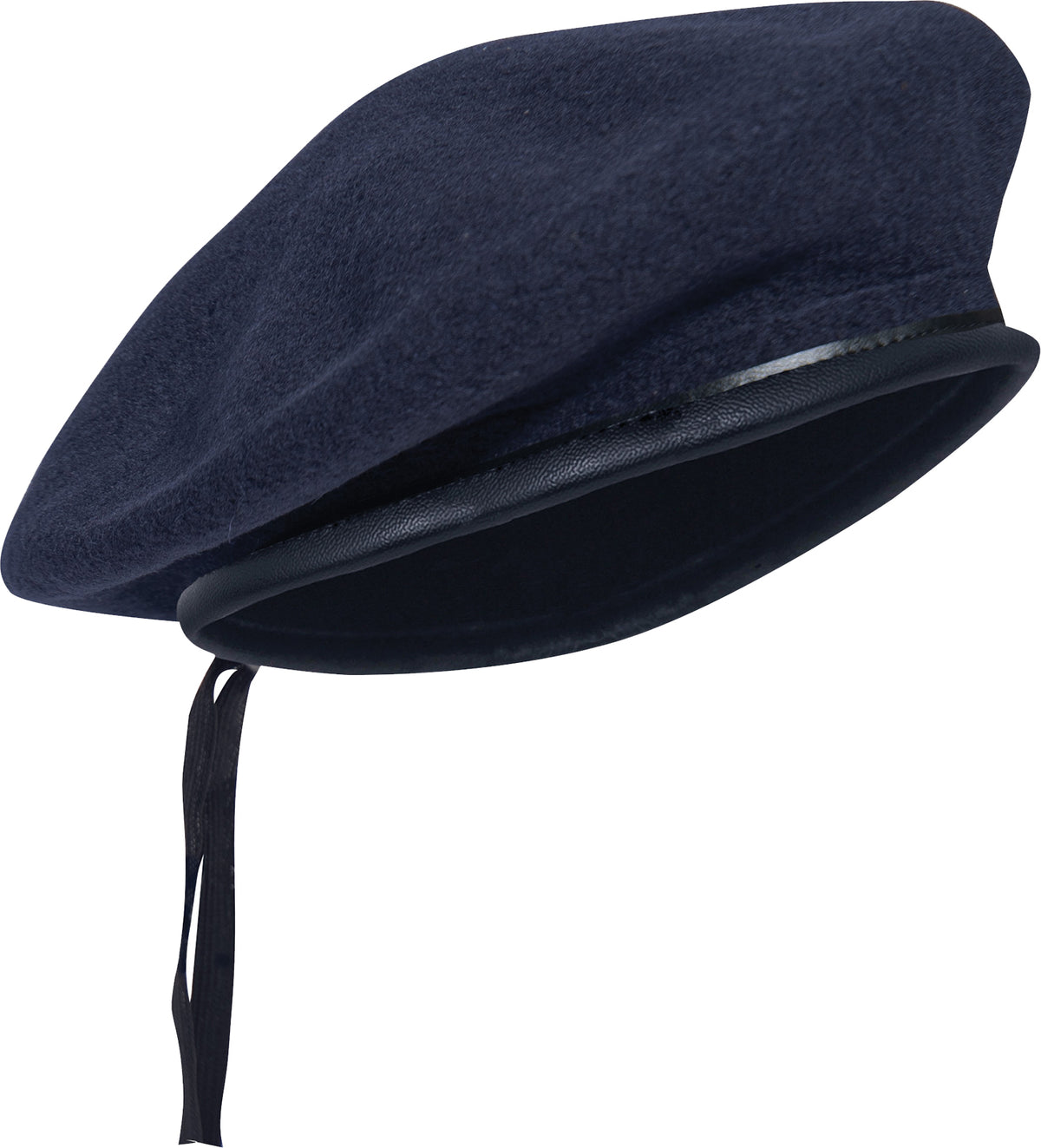 Navy Blue - Military Monty Beret - Wool/Nylon