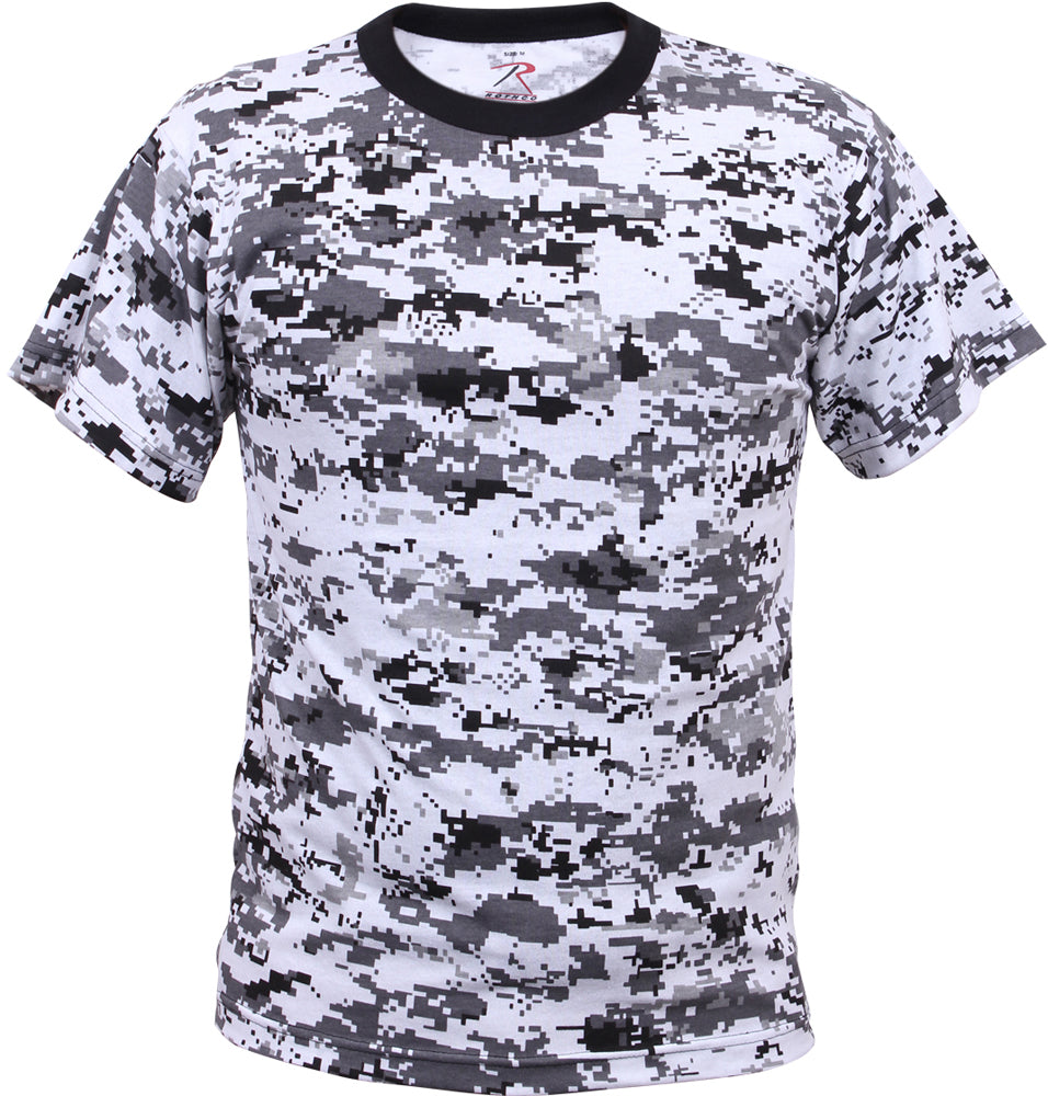 City Digital Camo - Tactical Short Sleeve T-Shirt, Poly/Cotton