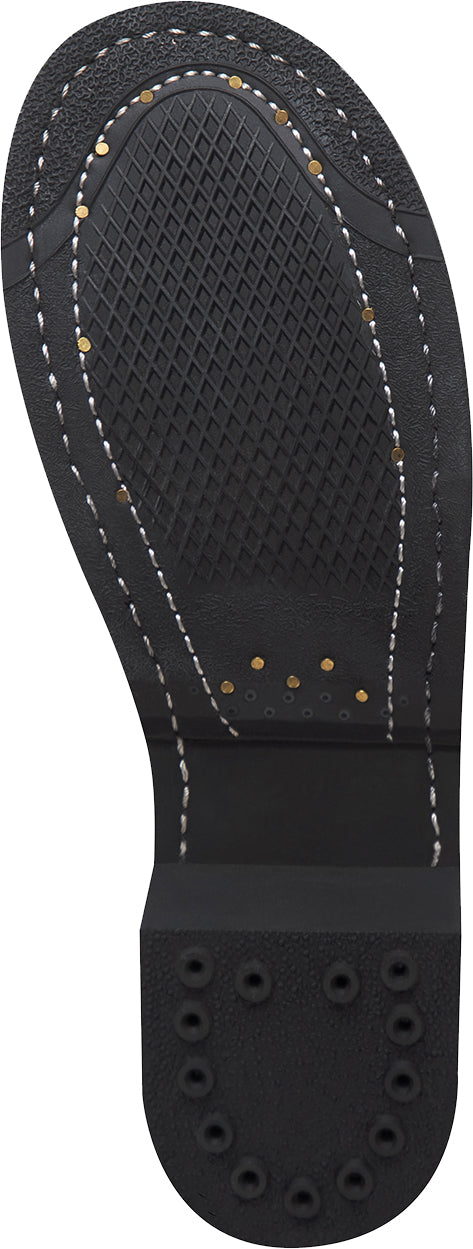 Black Leather Jump Boot - 10 Inch
