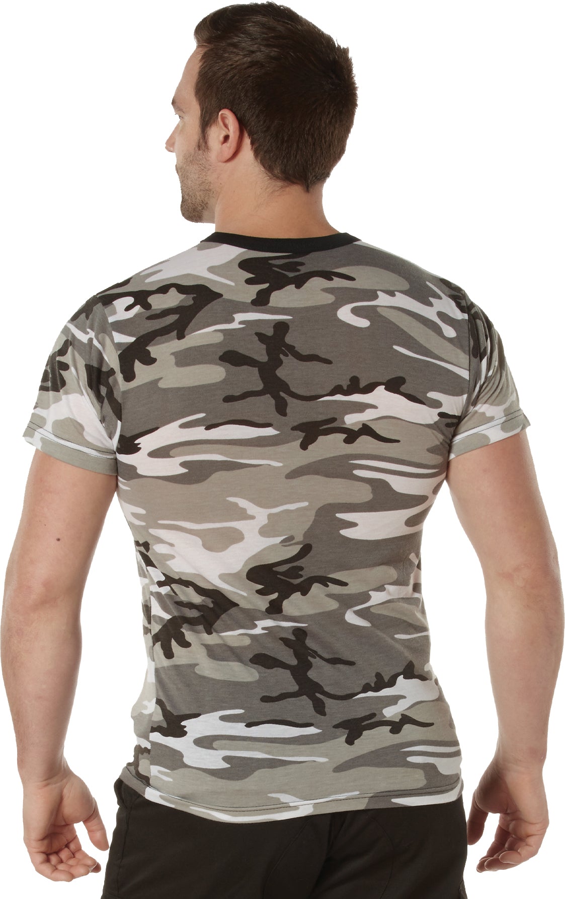 City Camo - Tactical Moisture Wicking Short Sleeve Pocket T-Shirt, Polyester