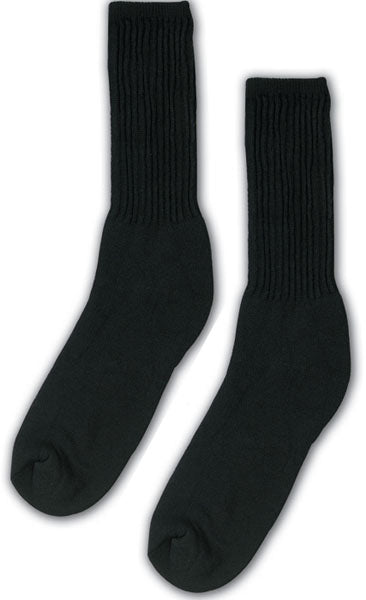 Black - Athletic Crew Socks 9-11