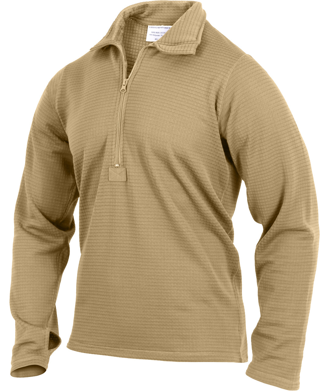 Coyote Brown - ECWCS Gen III Mid-Weight Underwear Top (Level II)