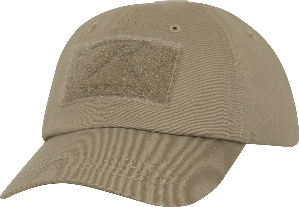 Khaki - Tactical Operator Loop Baseball Cap, Adjustable, Unstructured