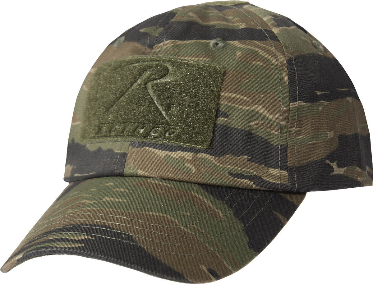 Tiger Stripe Camo - Tactical Operator Loop Baseball Cap, Adjustable, Unstructured