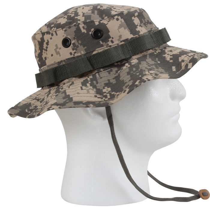 ACU Digital Camouflage - Tactical Army Military Boonie Bucket Hat - Polyester Cotton