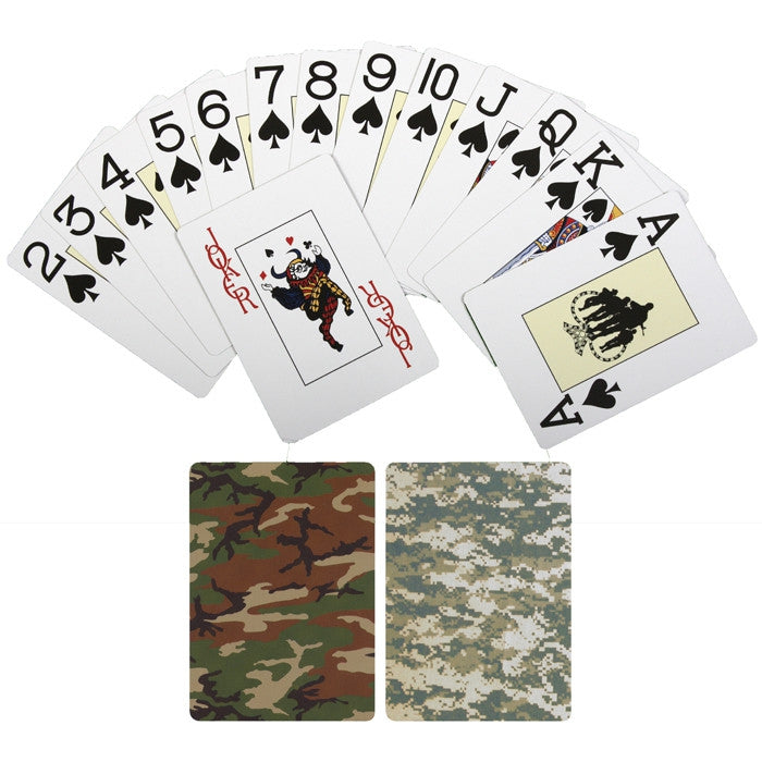 Camouflage Playing Cards