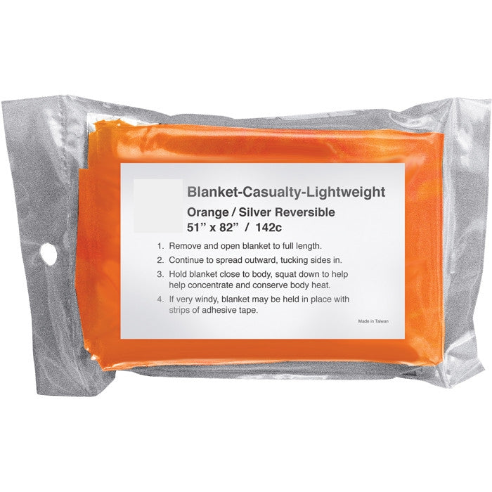 Orange Silver - Polarshield Lightweight Survival Blanket