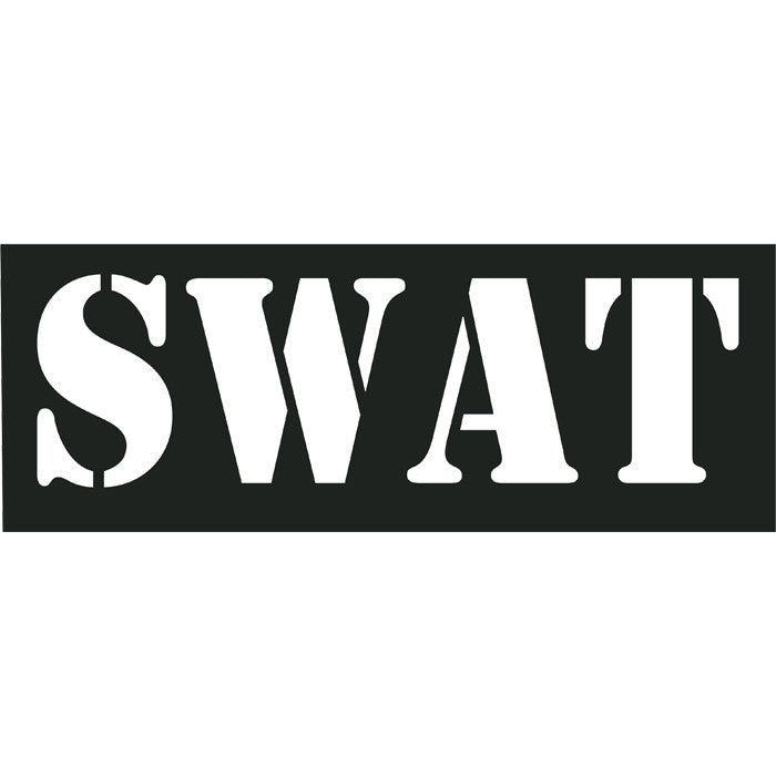 SWAT Patches Set with Hook Back (Two Pieces, Small & Large Patches)