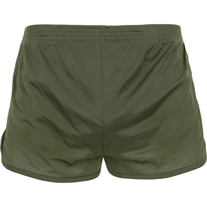 Olive Drab - Army Physical Training Nylon Ranger PT Shorts