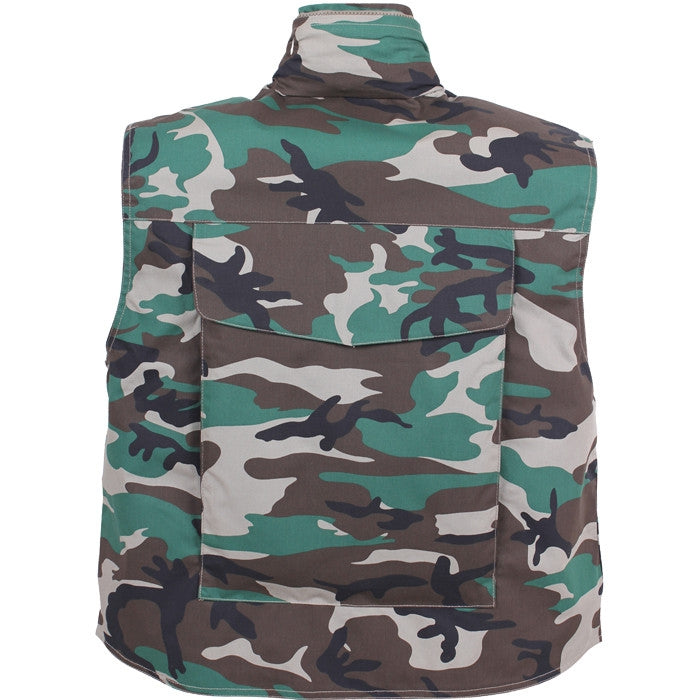 Woodland Camouflage - Tactical Outdoor Military Ranger Vest
